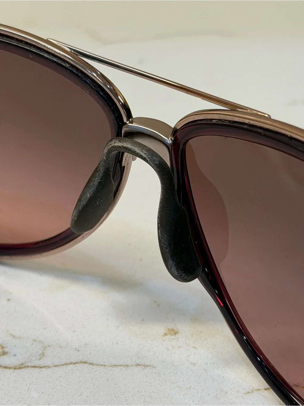 Oakley Split Time Women’s Brown Gradient Aviator Sunglasses with Matching Case